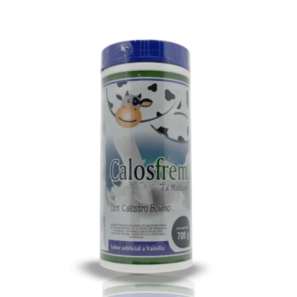 Foto del producto CALOSFREM – CALOSTRO BOVINO EN POLVO X 700 GR