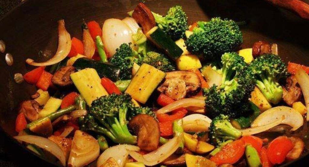 Verduras al WOK