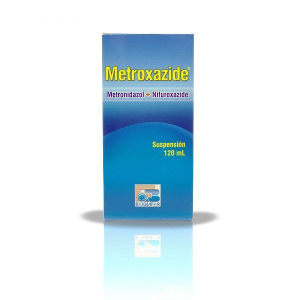 METROXAZIDE Metronidazol + Nifuroxazide suspensión x 120 ml