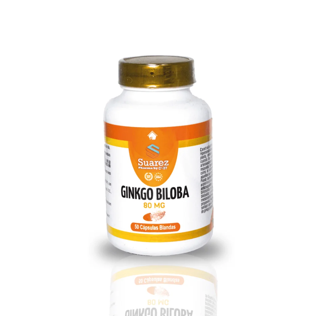 Foto del producto Ginkgo Biloba 80 mg x 50 cápsulas