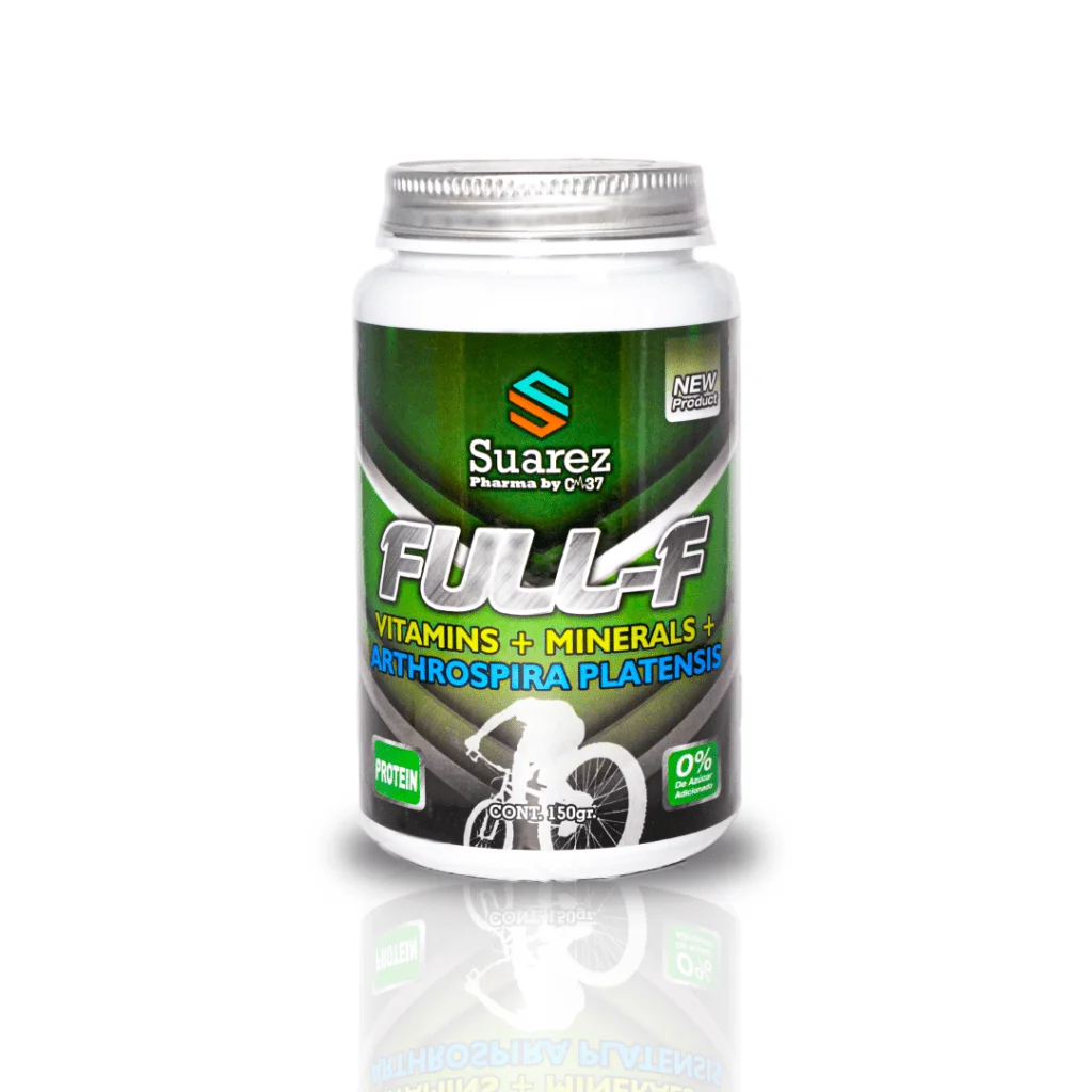 Foto del producto FULL-F espirulina suplemento deportivo x 150 gr