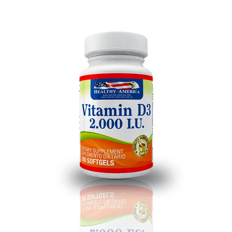 Foto del producto VITAMINA D x 100 Capsulas Healthy America
