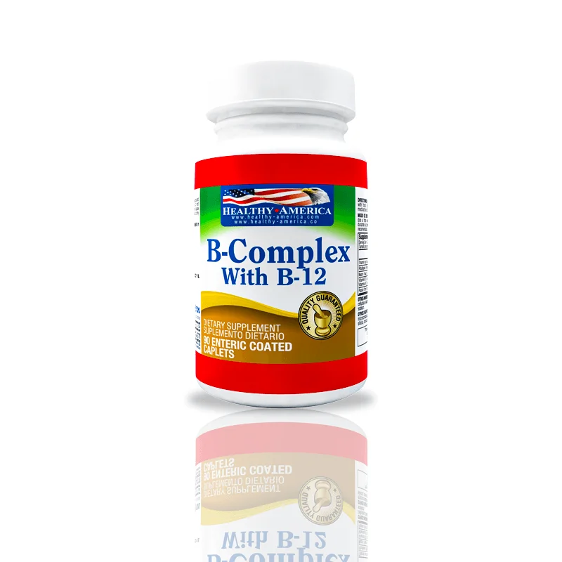Foto del producto B-Complex Healthy America vitamina B12