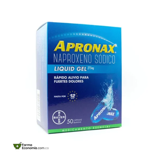 APRONAX LG 275 MG BLISTER X 10 UNIDADES - Imagen 1