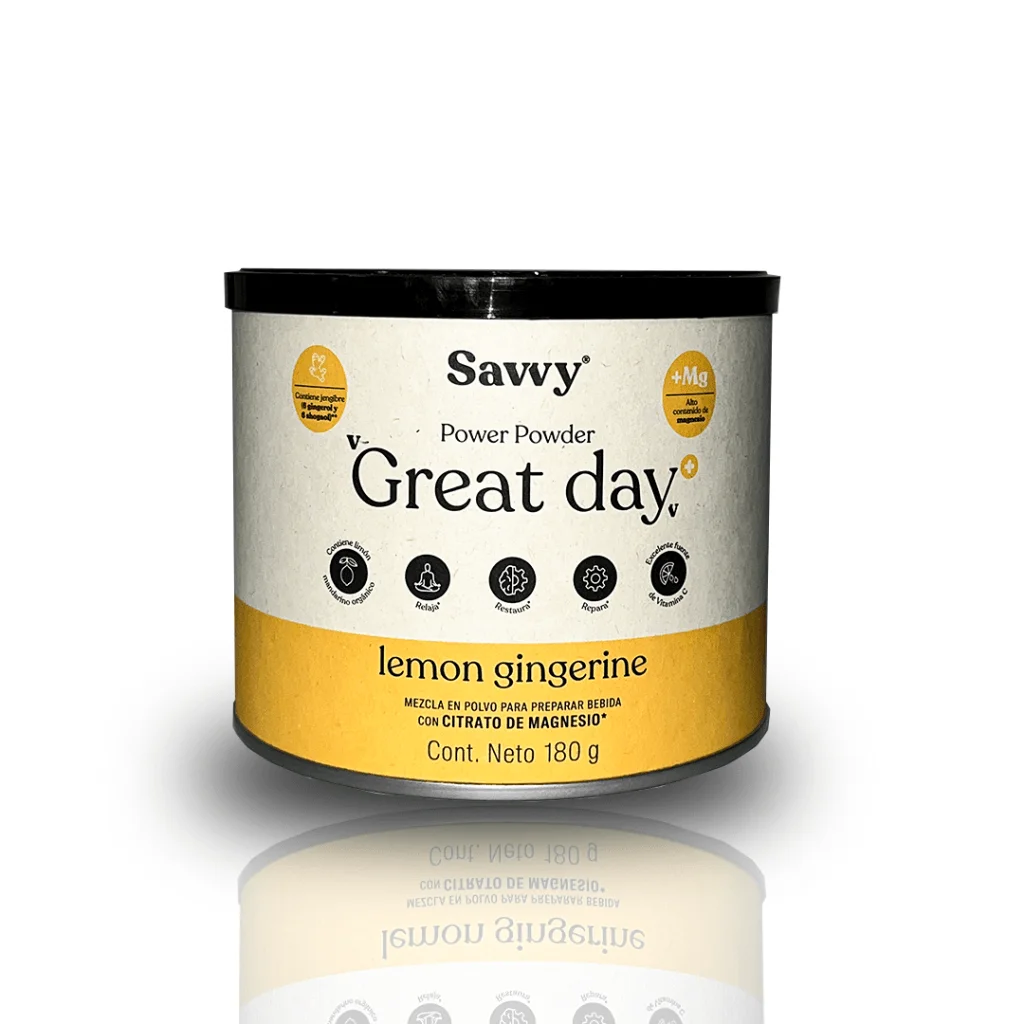 Foto del producto Magnesio GREAT DAY SAVVY Jengibre X 180 GR