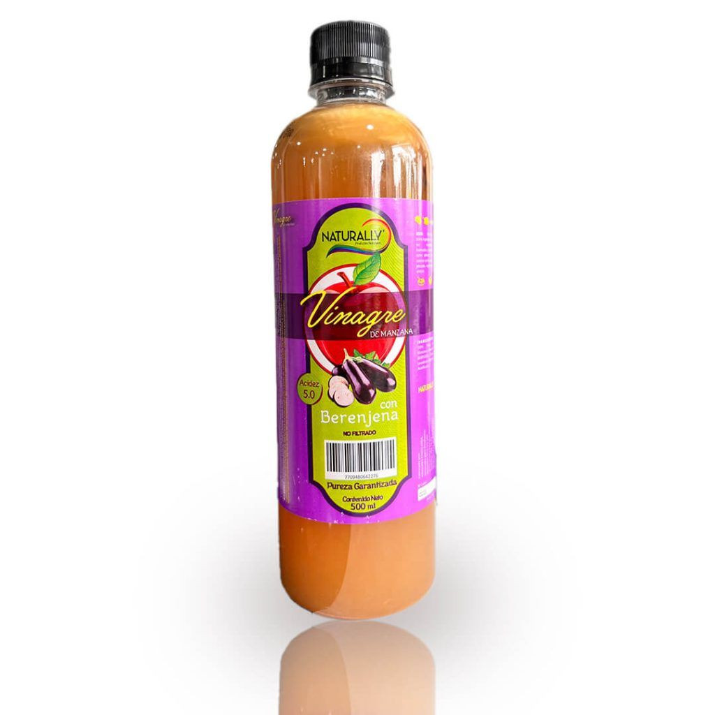 Vinagre de manzana y berenjena