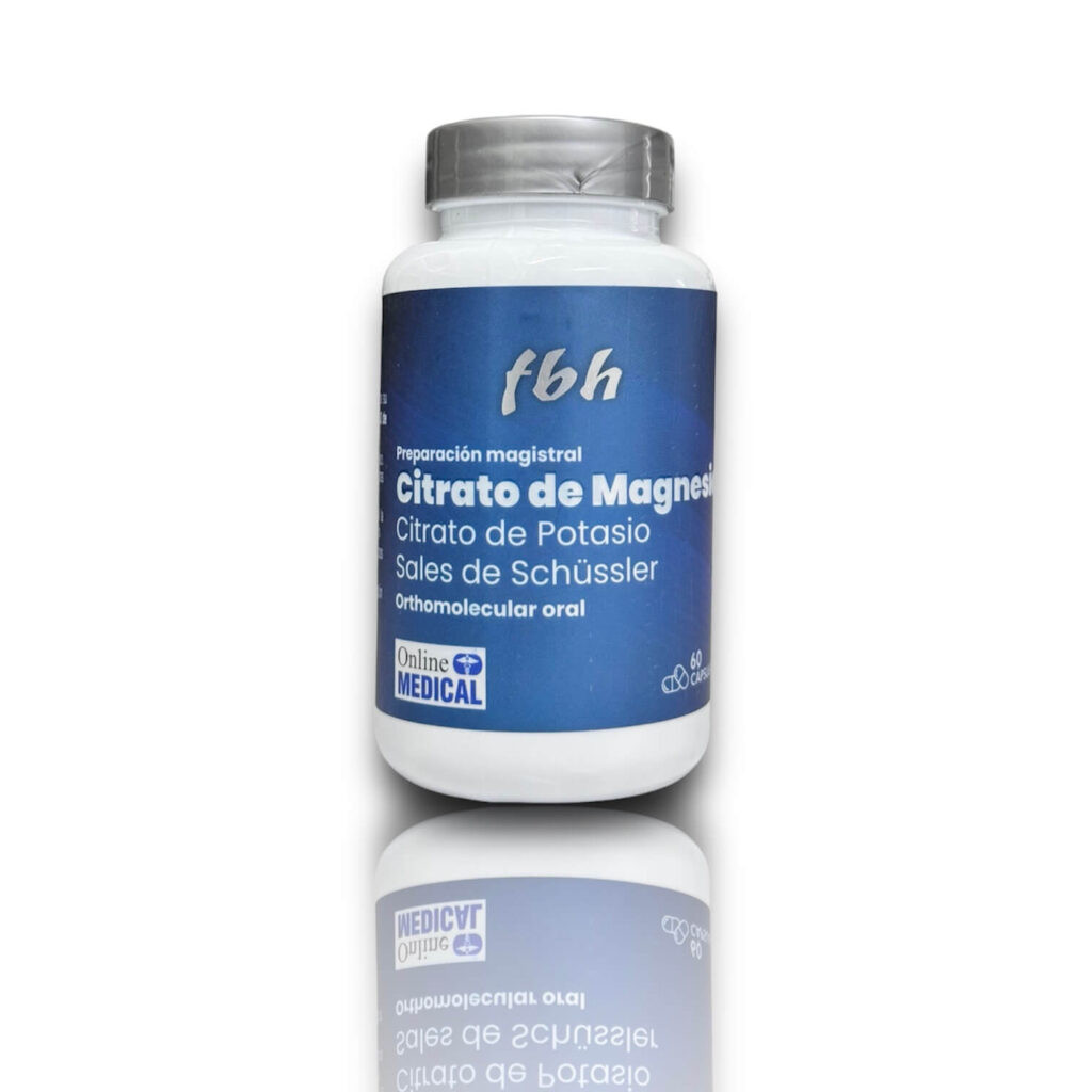 Citrato de magnesio, Citrato de potasio y Sales de Schüssler