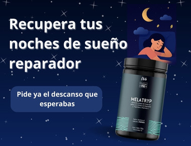 Escena nocturna recuperando tus noches de sueño reparador con MELATRYP