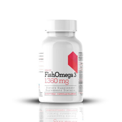 FISH OMEGA 1360 MG FCO X 60 SOFTGELS