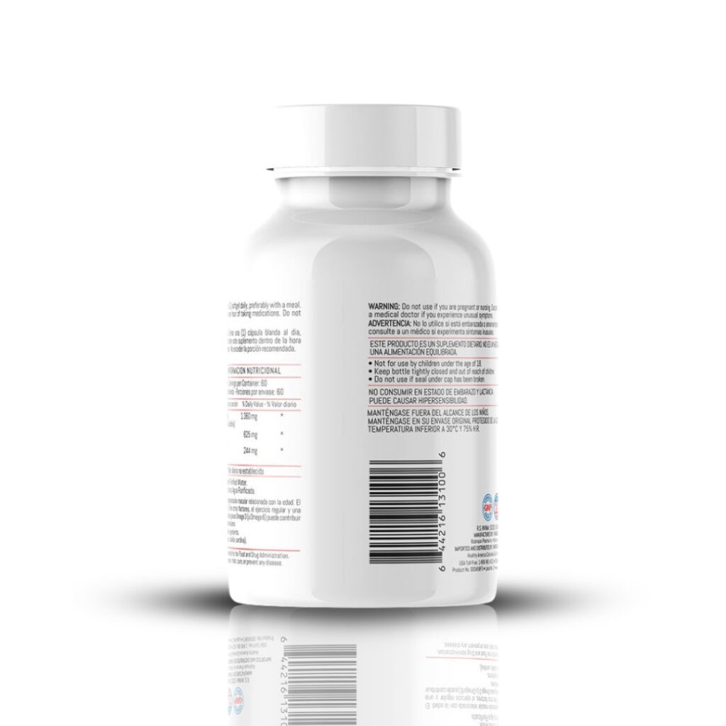 FISH OMEGA 1360 MG FCO x 60 softgels